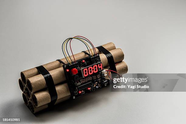 a time bomb - explosives stock pictures, royalty-free photos & images