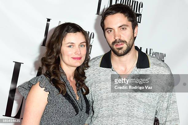 Director Kat Coiro and actor Rhys Coiro attend the 9th Annual La Femme International Film Festival "A Case Of You" premiere at Regal Cinemas L.A....