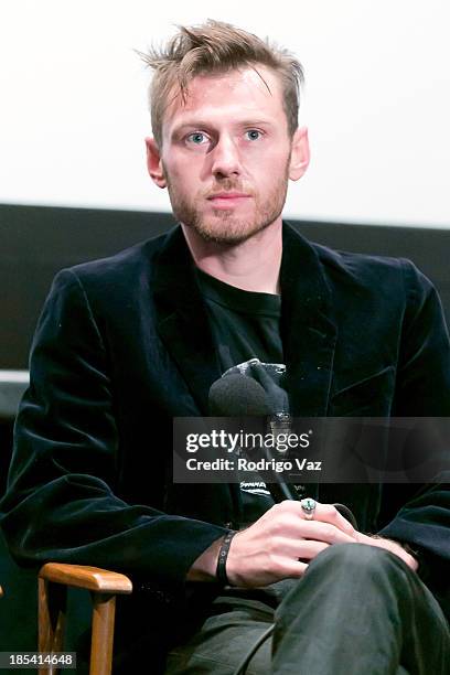 Actor Keir O'Donnell attends a Q&A at the 9th Annual La Femme International Film Festival "A Case Of You" premiere at Regal Cinemas L.A. Live on...