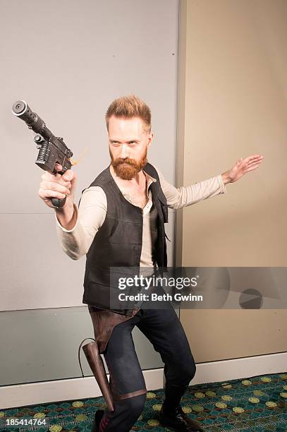 Troy Miszjkevitz as Hans Solo attends Nashville Comic Con 2013 at Music City Center on October 19, 2013 in Nashville, Tennessee.