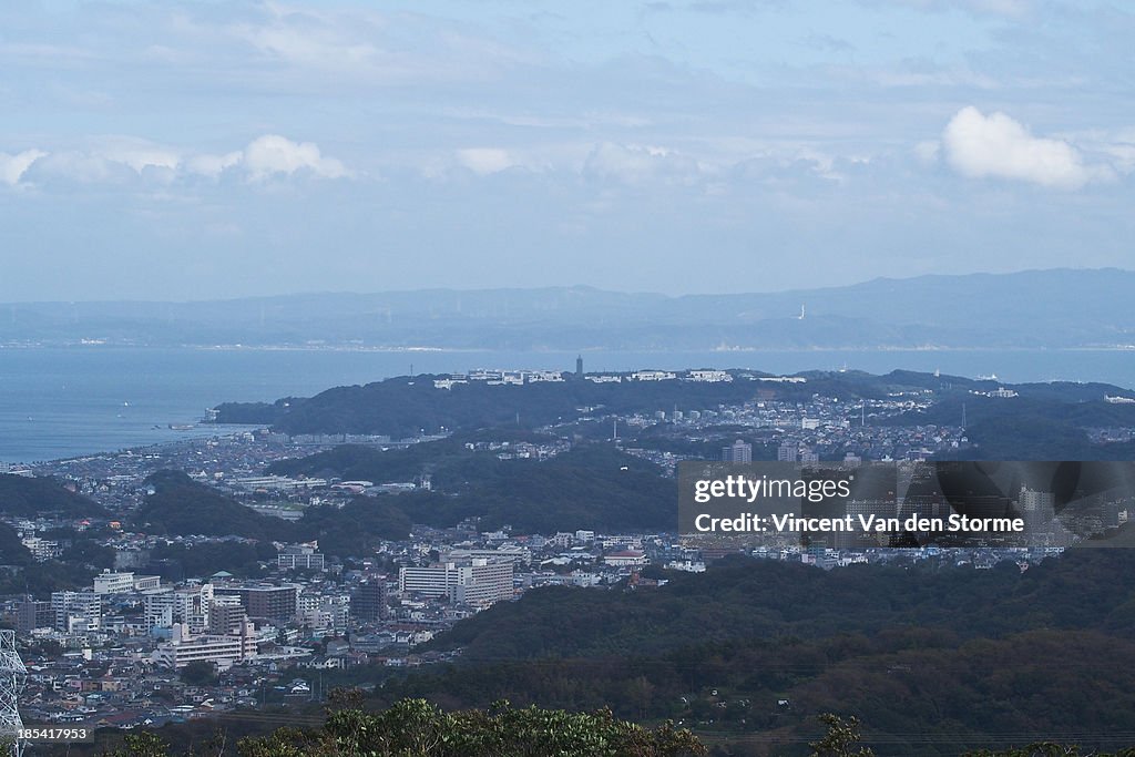 View from summit Mt. Ogusu