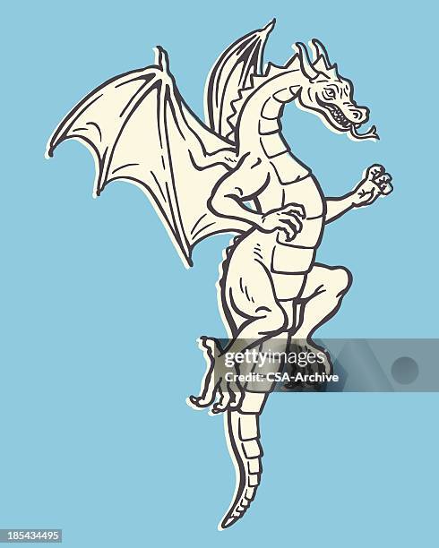 dragon - dragon stock illustrations