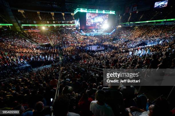 A general view of the UFC 166 event at the Toyota Center on October News  Photo - Getty Images
