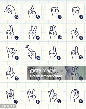 Hand Sign High-Res Vector Graphic - Getty Images