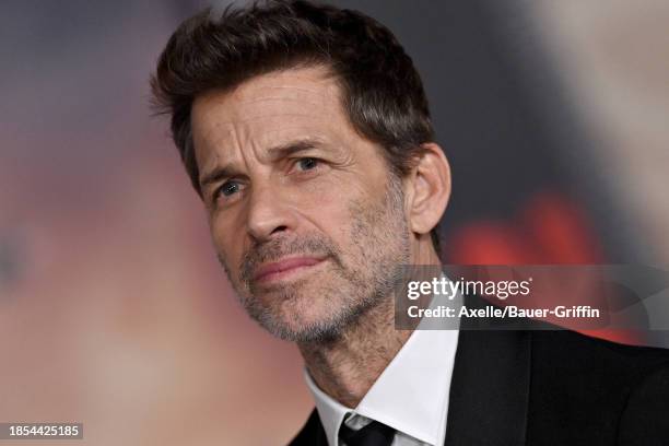 Zack Snyder attends the Los Angeles Premiere of Netflix's "Rebel Moon - Part One: A Child of Fire" at TCL Chinese Theatre on December 13, 2023 in...