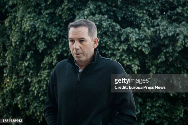 The golfer Sergio Garcia attends to testify in the city of Justice of Castellon, on 14 December, 2023 in Castellon, Valencian Community, Spain....
