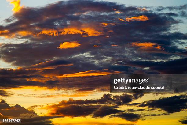 oudomxai sunset - oudomxai stock pictures, royalty-free photos & images