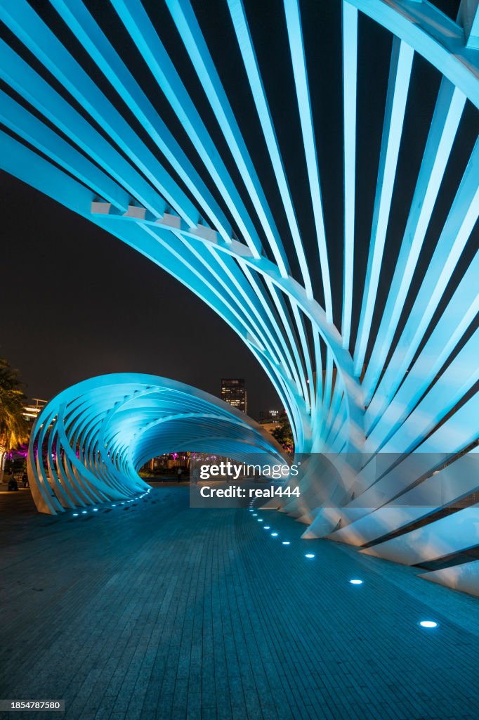 Abstract geometric concrete architecture background