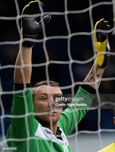 Paddy Kenny of Leeds United during their Sky Bet Championship match between Leeds United and Birmingham City at Elland Road Stadium on October 20,...