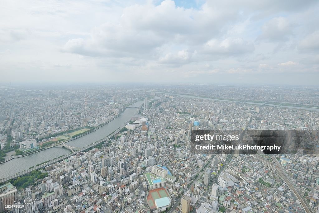 Top View of Tokyo