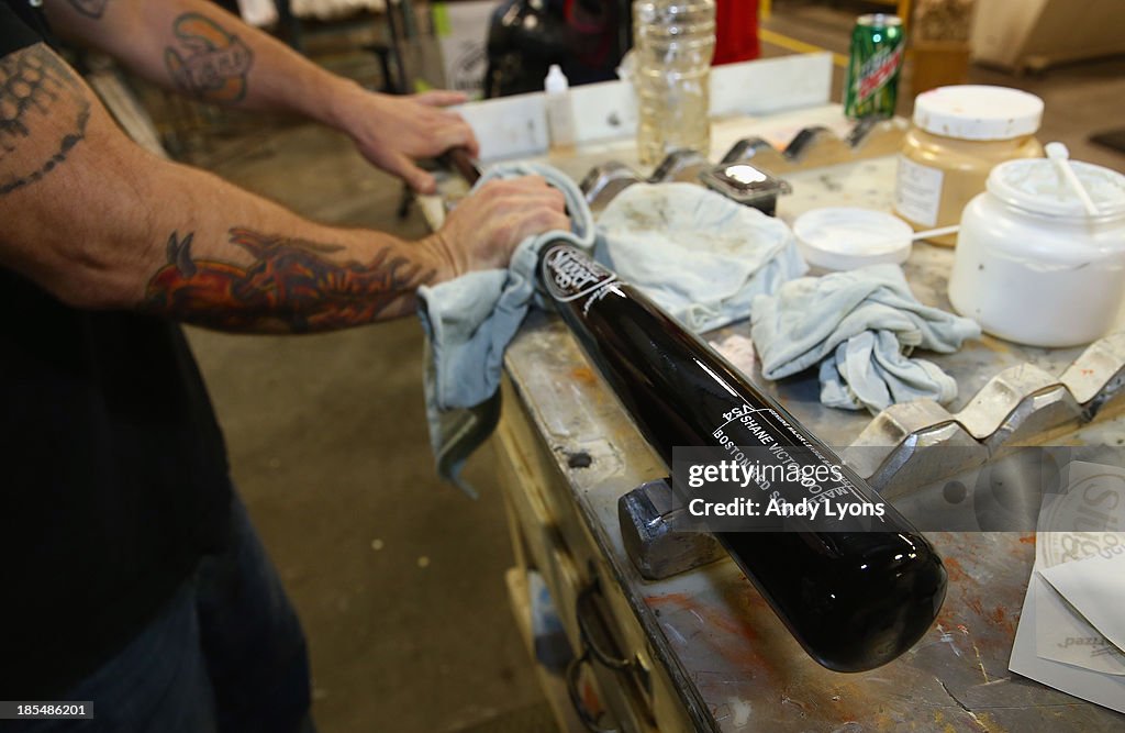 2013 Louisville Slugger World Series Bats Production