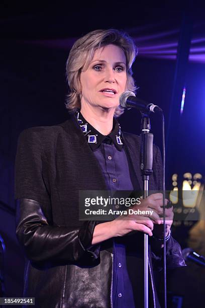 Jane Lynch attends 'An Evening Under The Stars' Benefiting The L.A. Gay & Lesbian Center on October 19, 2013 in Los Angeles, California.