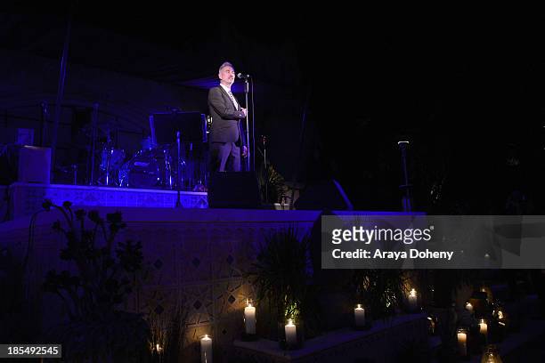 Roland Emmerich attends 'An Evening Under The Stars' Benefiting The L.A. Gay & Lesbian Center on October 19, 2013 in Los Angeles, California.