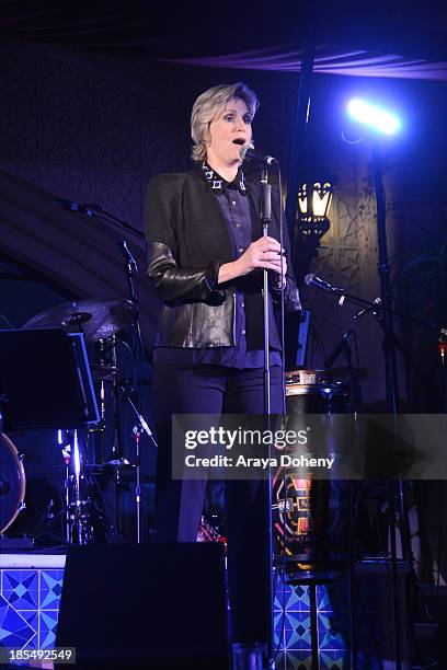Jane Lynch attends 'An Evening Under The Stars' Benefiting The L.A. Gay & Lesbian Center on October 19, 2013 in Los Angeles, California.