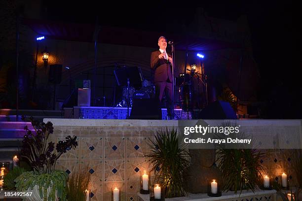 Roland Emmerich attends 'An Evening Under The Stars' Benefiting The L.A. Gay & Lesbian Center on October 19, 2013 in Los Angeles, California.