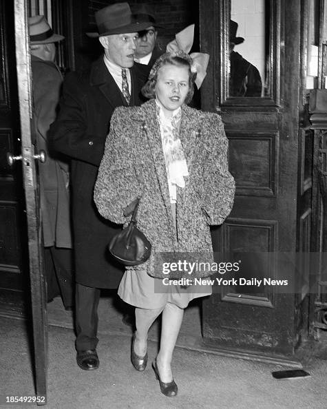 Olga Rocco Pearl Lusk after her arrest. While the victim Mrs. Olga Rocco, an ...