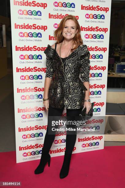 Patsy Palmer attends The Inside Soap Awards at The Ministry of Sound on October 21, 2013 in London, England.