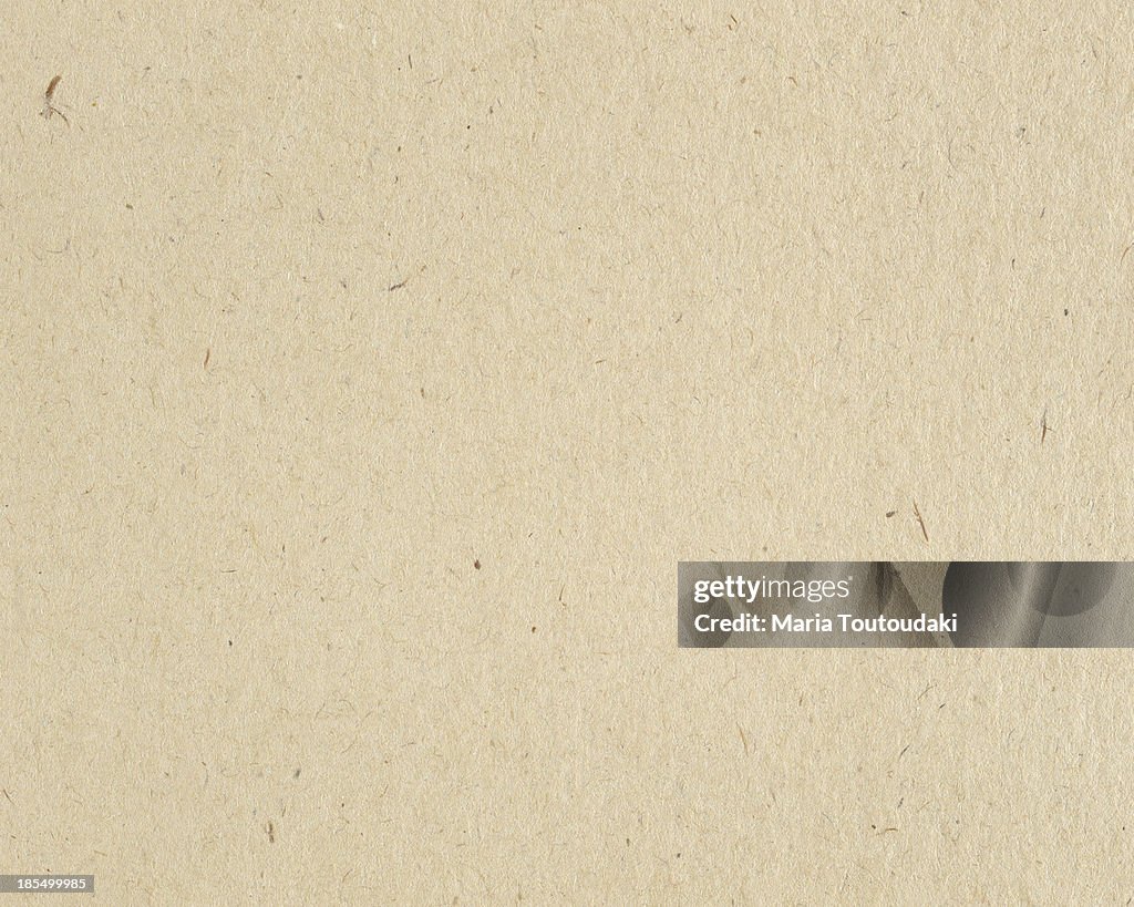 Beige Recycled Paper