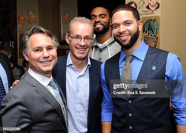 Jason Binn, Kevin P. Ryan Chairman & Founder of Gilt, MongoDB, Business Insider & Zola, and NBA players Alan Anderson and Deron Williams attend...