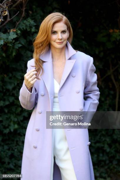 Actor Sarah Rafferty is photographed for Los Angeles Times on December 5, 2023 in Sherman Oaks, California. PUBLISHED IMAGE. CREDIT MUST READ: Genaro...