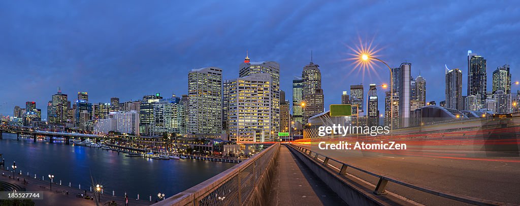 Sydney city at dusk