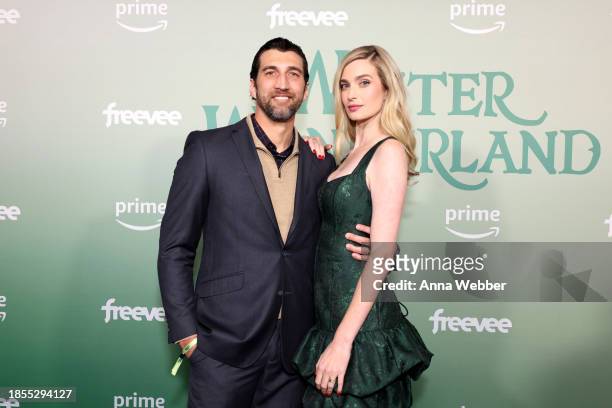 Clayton Snyder and Allegra Edwards attend Winter Wonderland hosted by Amazon Freevee and Prime Video at The Culver Studios on December 13, 2023 in...