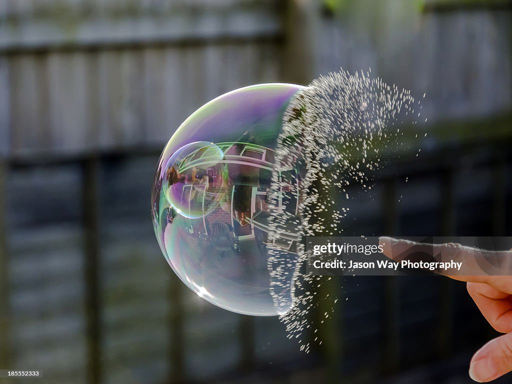 Bubble burst
