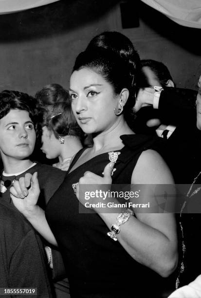 Spanish actress and singer Lola Flores , Madrid, Spain,1963.