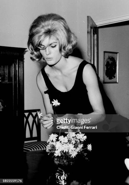Argentinian actress Rossana Yanni, Madrid, Spain, 1964.