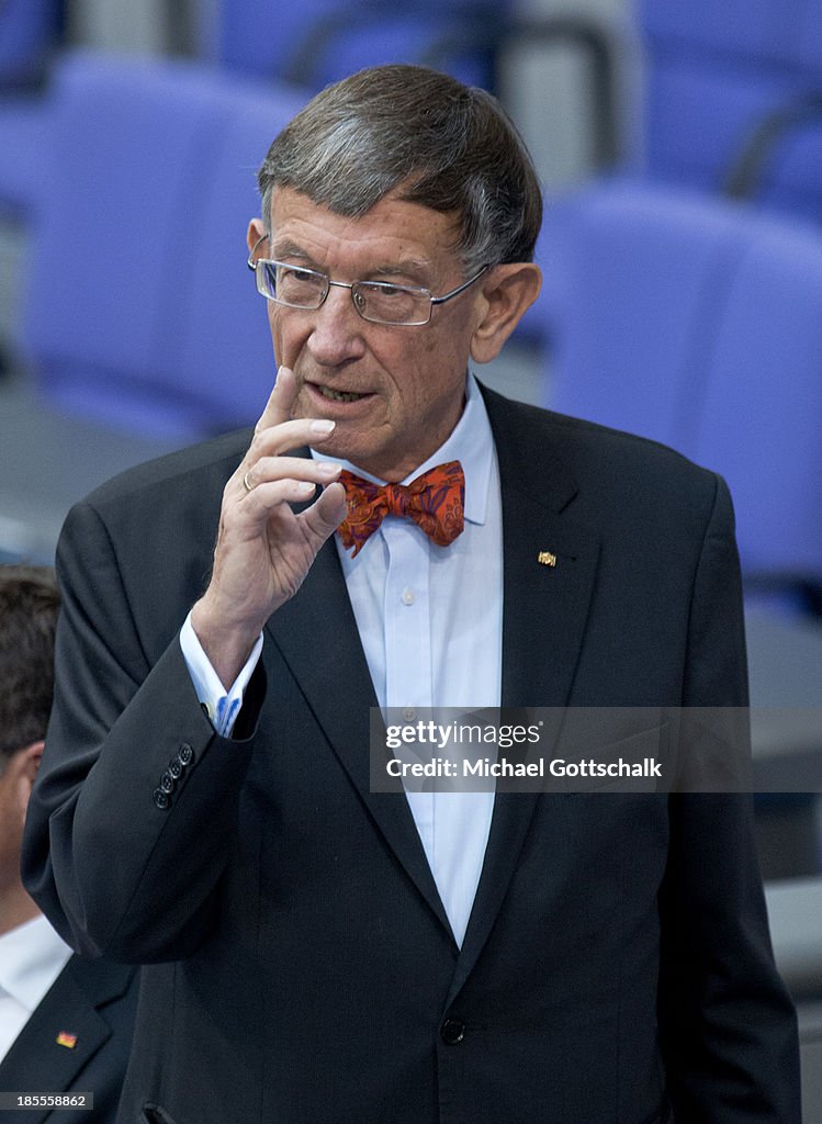 New Bundestag Convenes As Old Government Is Dismissed