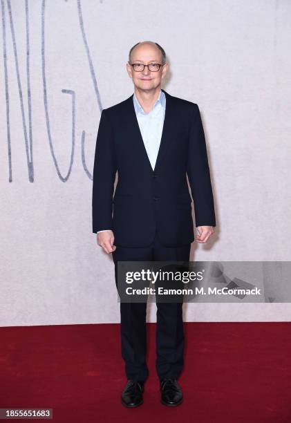 Ed Guiney attends the UK Gala Screening of Searchlight Pictures' 'Poor Things' at the Barbican Centre in London, on December 14, 2023.