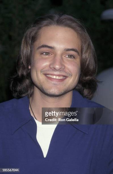 Will Friedle attends the world premiere of "Mulan" on June 5, 1998 at the Hollywood Bowl in Hollywood, California.