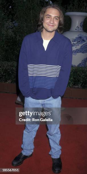 Will Friedle attends the world premiere of "Mulan" on June 5, 1998 at the Hollywood Bowl in Hollywood, California.