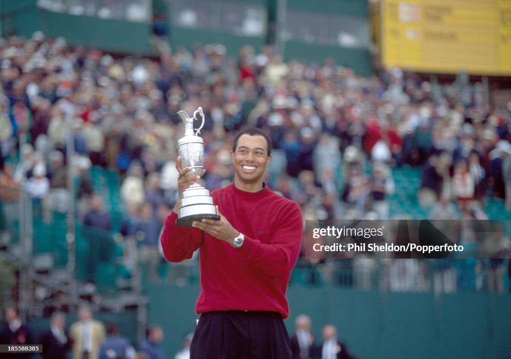 Tiger Woods Wins The British Open