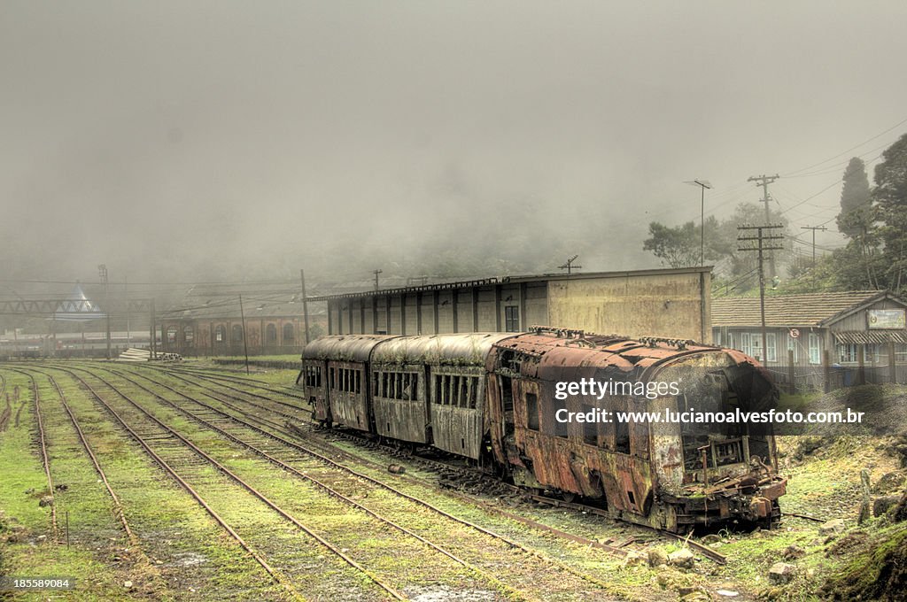 Old Abandoned Train