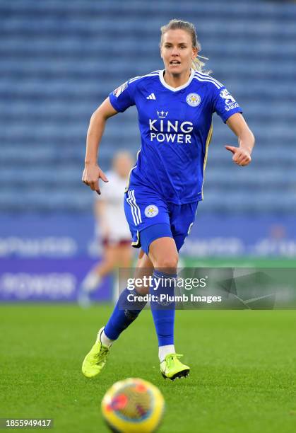 Lena Petermann of Leicester City Women during the Leicester City v West Ham United - Barclays Women´s Super League match at King Power Stadium on...