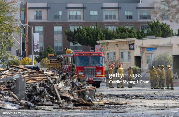 Victory Outreach Church in Pomona erupted in flames around 2:45 a.m. Sunday, Dec. 17, 2023 resulting in a total loss of the structure that was built...