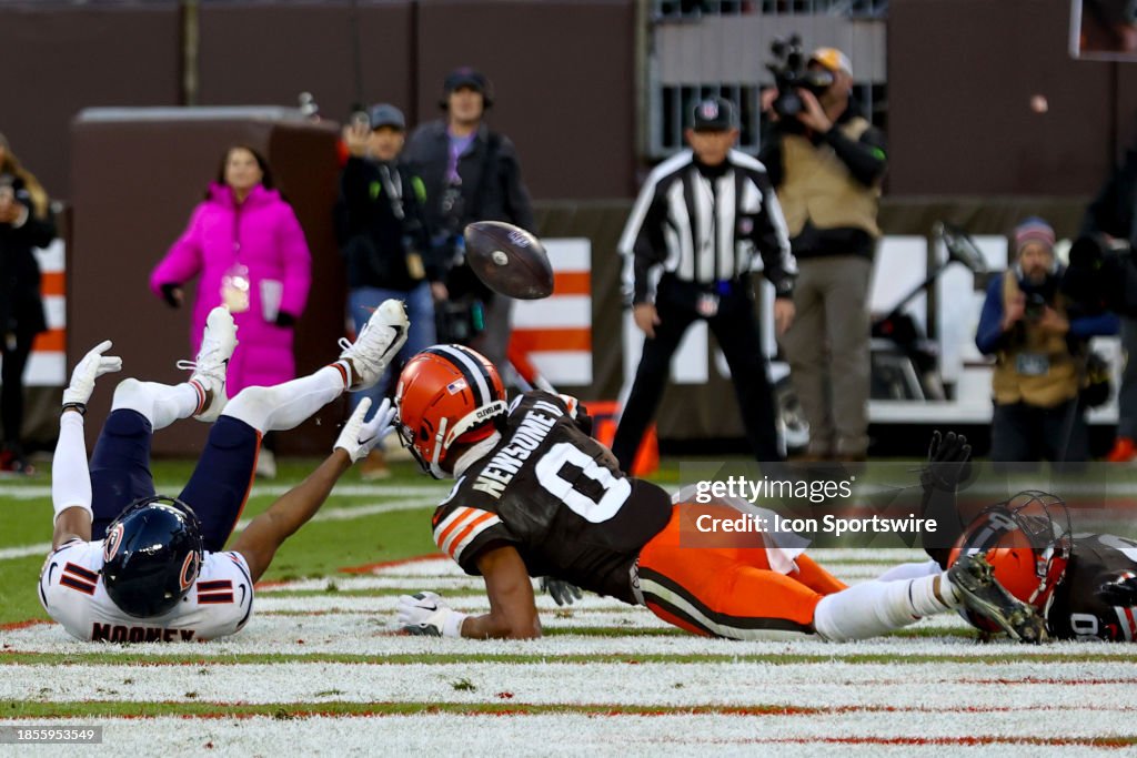 NFL: DEC 17 Bears at Browns