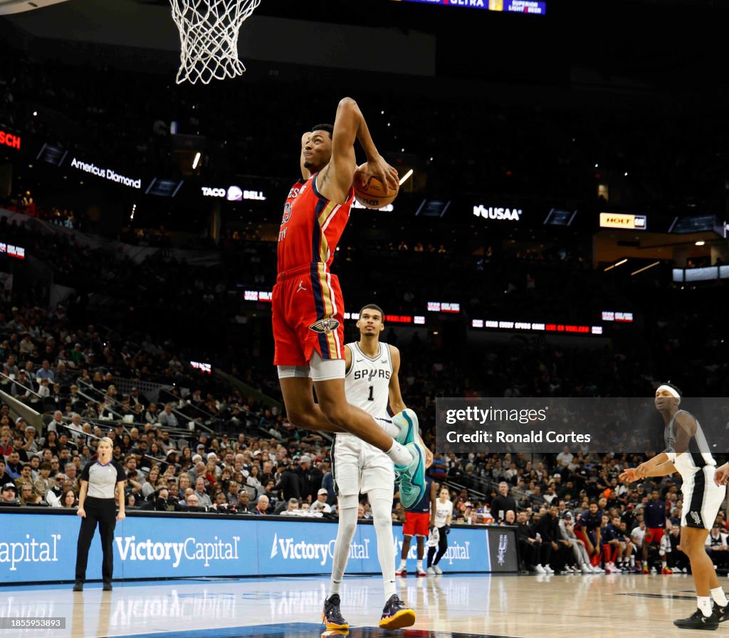 New Orleans Pelicans v San Antonio Spurs