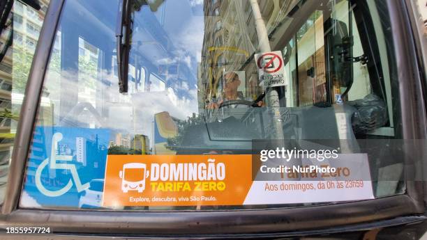 The Sao Paulo City Hall is announcing free bus fares starting this Sunday, December 17 in Sao Paulo, SP, Brazil. The initiative aims to increase...