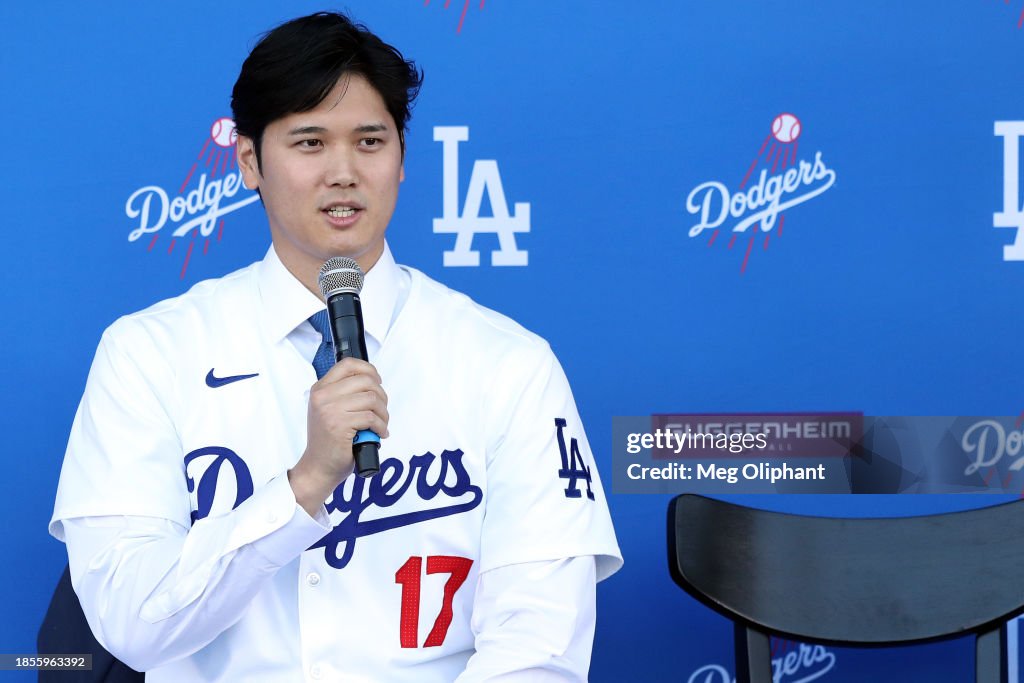 Los Angeles Dodgers Introduce Shohei Ohtani