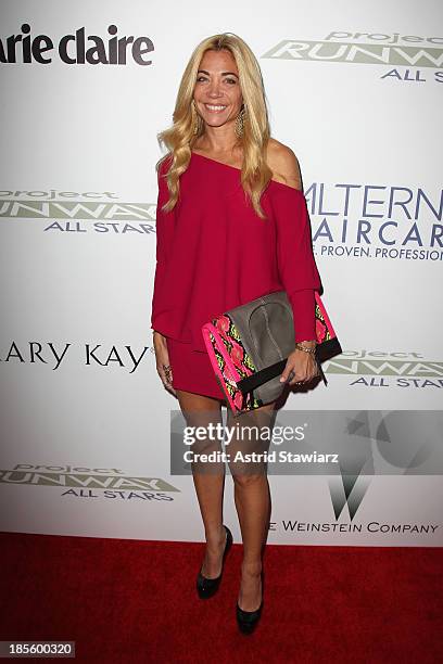 Remy Sharp attends the Project Runway All Stars Season 3 premiere party presented by The Weinstein Company and Lifetime in partnership with Marie...