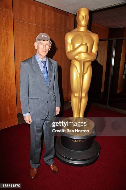 Film preservationist Kevin Brownlow attends The Academy of Motion Picture Arts and Sciences and The Mary Pickford Foundation's silent film screening...