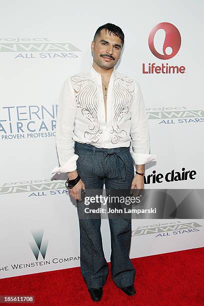 Sandro Masmanidi attends the"Project Runway All-Stars" season 3 viewing party at Hudson Hotel on October 22, 2013 in New York City.