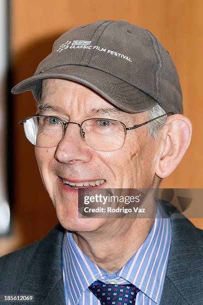 Film historian Kevin Brownlow attends the AMPAS and The Mary Pickford Foundation Annual Celebration of Silent Film: "The Crowd" Screening at AMPAS...