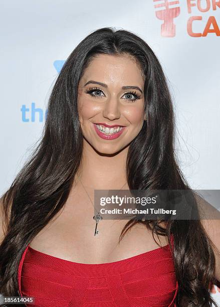 Actress Syd Wilder attends the 10th Annual Comedy For A Cause event benefiting the Hollywood Wilshire YMCA at The Laugh Factory on October 22, 2013...