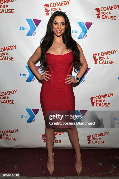 Actress Syd Wilder arrives at the 10th Annual Comedy For A Cause Event benefiting The Hollywood Wilshire YMCA at The Laugh Factory on October 22,...
