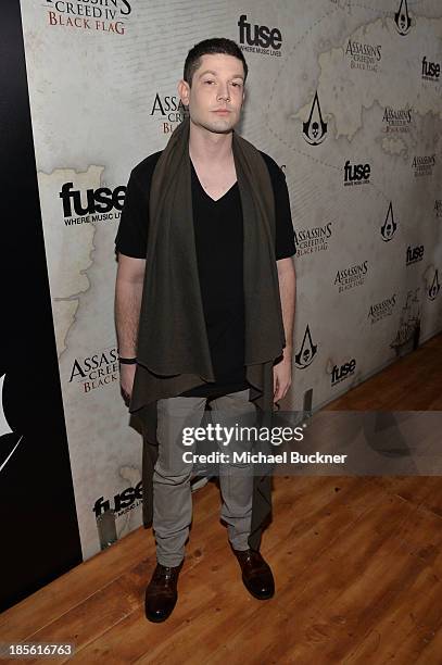 Actor James Rustin attends the Assasin's Creed IV Black Flag Launch Party at Greystone Manor Supperclub on October 22, 2013 in West Hollywood,...