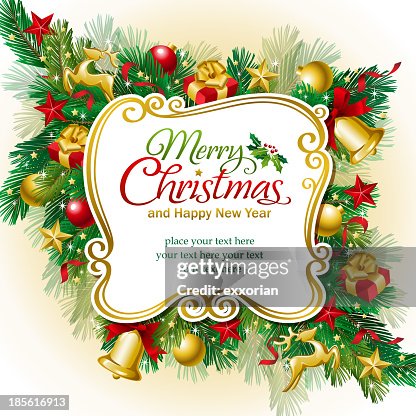 Christmas Decorations Frame Christmas Decorations Frame