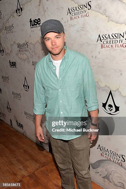 Actor Brett Davern attends the Assasin's Creed IV Black Flag Launch Party at Greystone Manor Supperclub on October 22, 2013 in West Hollywood,...